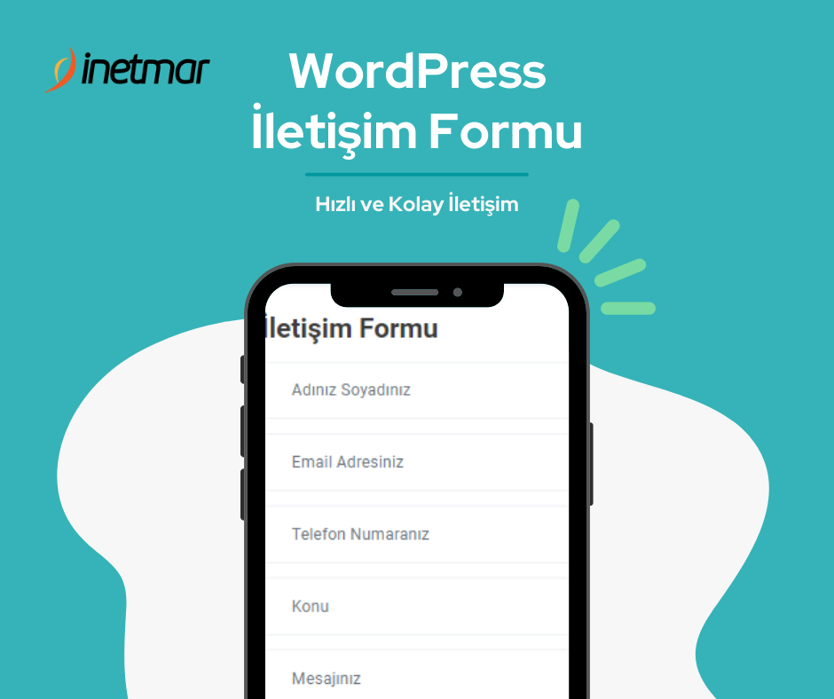wordpress iletişim formu
