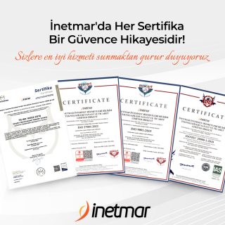 İnetmar'da Her Sertifika Bir Güvence