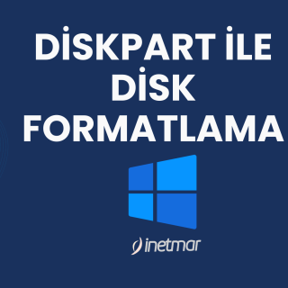 Diskpart ile Disk Formatlama