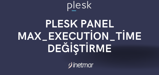 Plesk Panel max_execution_time