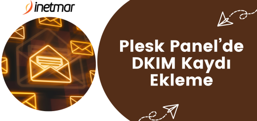 Plesk Panel DKIM Kaydı