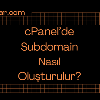 cPanel'de Subdomain Nasıl Oluşturulur?