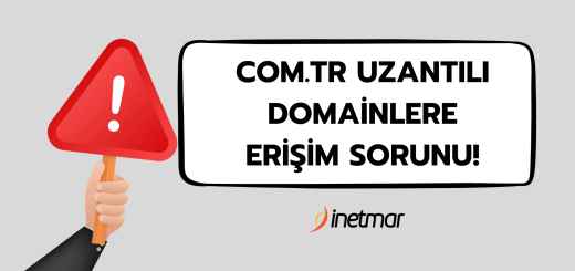 com.tr Uzantılı Domainlere Erişim Sorunu!