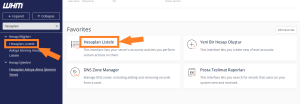 cPanel'de Alan Adı Nasıl Askıya Alınır