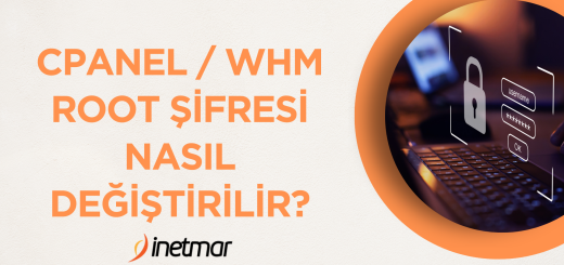 whm root şifresi değiştirme