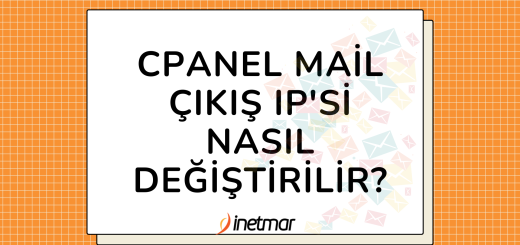 cPanel Mail Çıkış IP'si Nasıl Değiştirilir