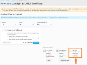 Plesk Panel'de CSR Nasıl Oluşturulur?