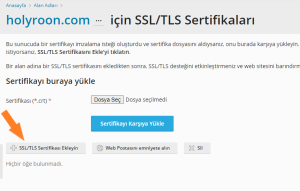 plesk csr kodu