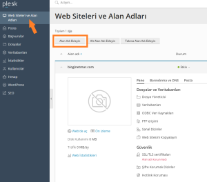 cPanel Addon Domain Ekleme