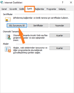 ERR_SSL_PROTOCOL_ERROR Hata