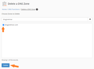 a DNS entry for already exists error 