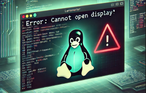 Linux Cannot Open Display Hatası Çözümü