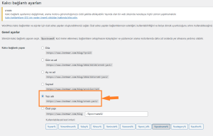 Wordpress SEO Uyumlu URL Yapısı