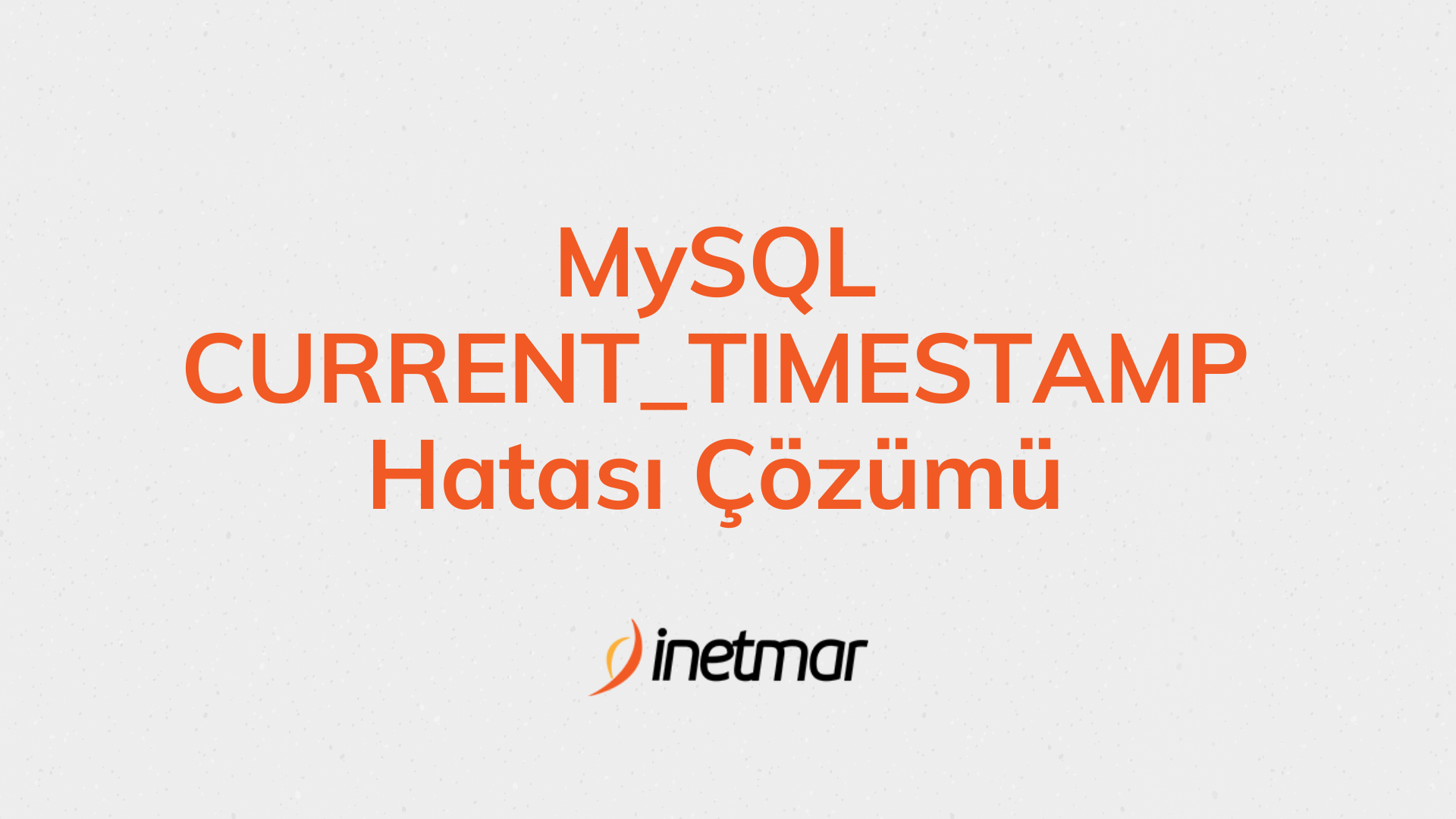 Mysql 1293 hatas z m inetmar hosting teknoloji blog haber sayfas 