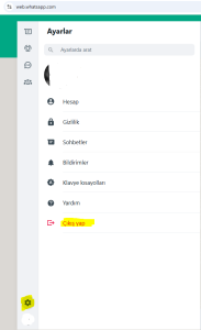 WhatsApp Web’i tarayıcıda kullanma