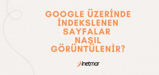 İndekslenen Sayfalar Nasıl Görüntülenir