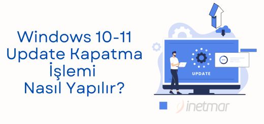 Windows 10-11 Update Kapatma İşlemi