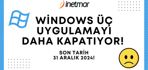Windows Mail Kapatılıyor