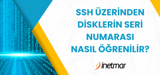 Disklerin Seri Numarasını Öğrenme