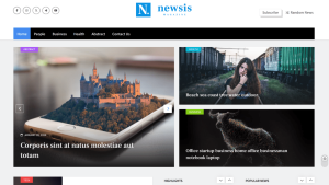WordPress Haber Teması full