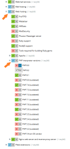 Plesk PHP Sürüm Ekleme