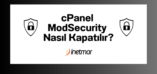 cPanel ModSecurity Nasıl Kapatılır