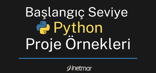 Python Proje Örnekler