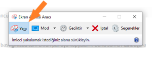 ekran görüntüsü alma