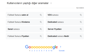 Kullanıcıların Yaptığı Diğer Aramalar