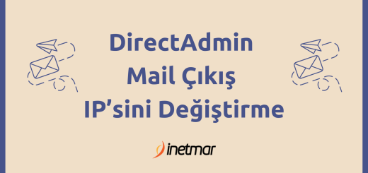 DirectAdmin Mail Çıkış IP’sini Değiştirme