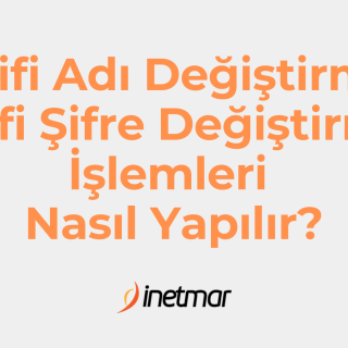Wifi Şifre Değiştirme