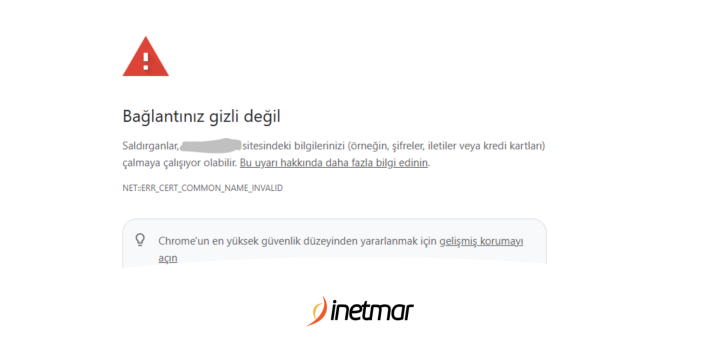 NET::ERR_CERT_COMMON_NAME_INVALID