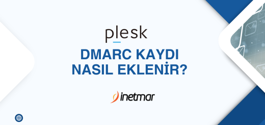 Plesk Panel DMARC Kaydı Nasıl Eklenir