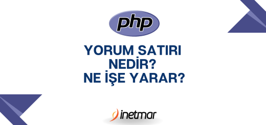 PHP Yorum Satırı