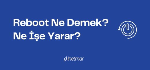 Reboot Ne Demek