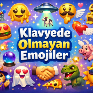 Klavyede Olmayan Emojiler