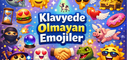 Klavyede Olmayan Emojiler