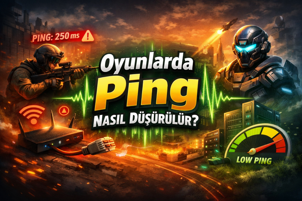 Oyunlarda Ping Nas L D R L R 2026 Rehberi Pingdusurme 1024x683 
