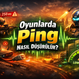Oyunlarda Ping Nasıl Düşürülür