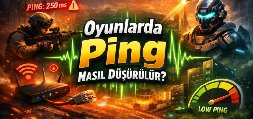 Oyunlarda Ping Nasıl Düşürülür
