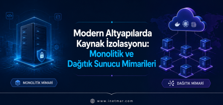 Monolitik ve Dağıtık Sunucu Mimarileri