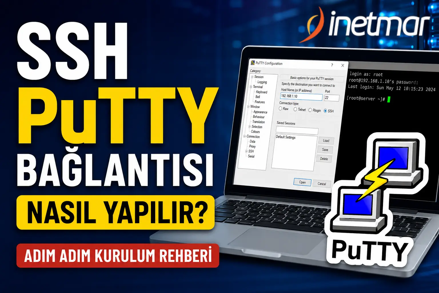 Ss Putty Configuration SSH PuTTY Bağlantısı Nasıl Yapılır? (Adım Adım Kurulum Rehberi)