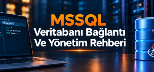 MSSQL Veritabanı Bağlantı